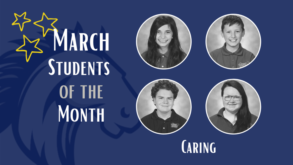 photos of students of the month